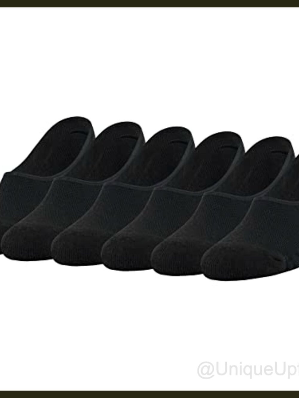 Cushioned Mid Cut No Show Socks 6-Pairs Gel Grip Zoned Comfort